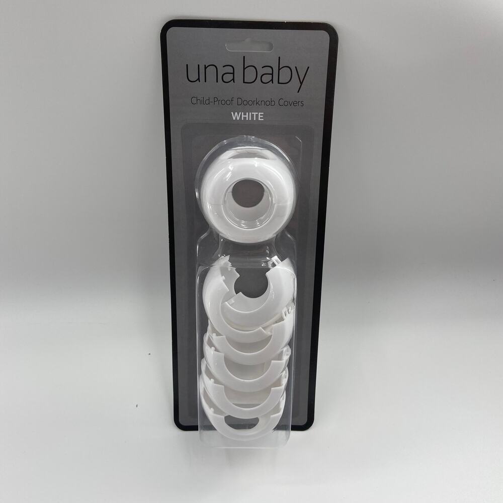 Childproof Door Knob Covers - 4 Pack, White